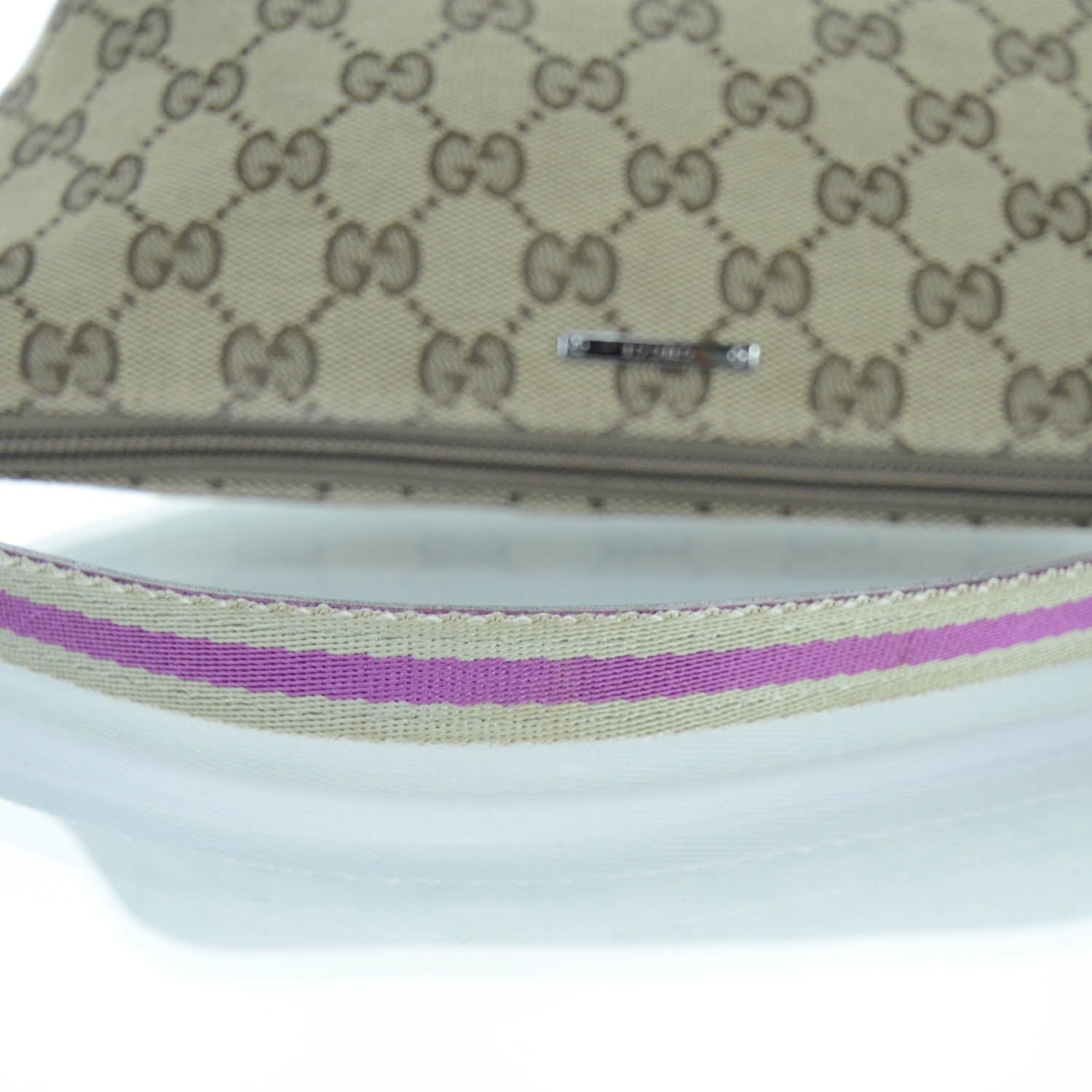 Gucci Monogram Boat Pochette Purple 7 of 11