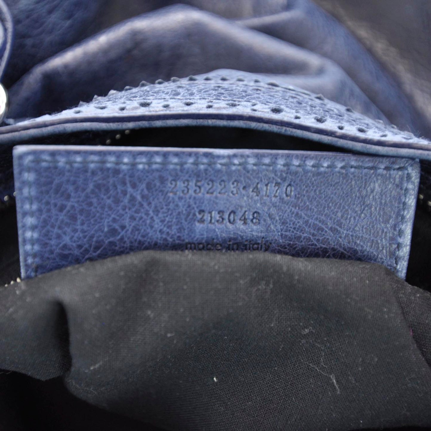 Agneau Giant Brogues Hardware Velo Dark Night