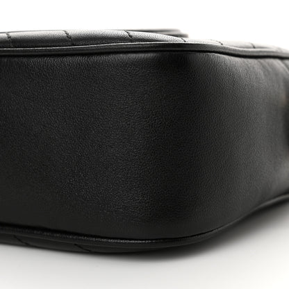 Gucci Sakai Be Green Calfskin Diagonal Stitched Small Blondie Shoulder Bag Black 10 of 10