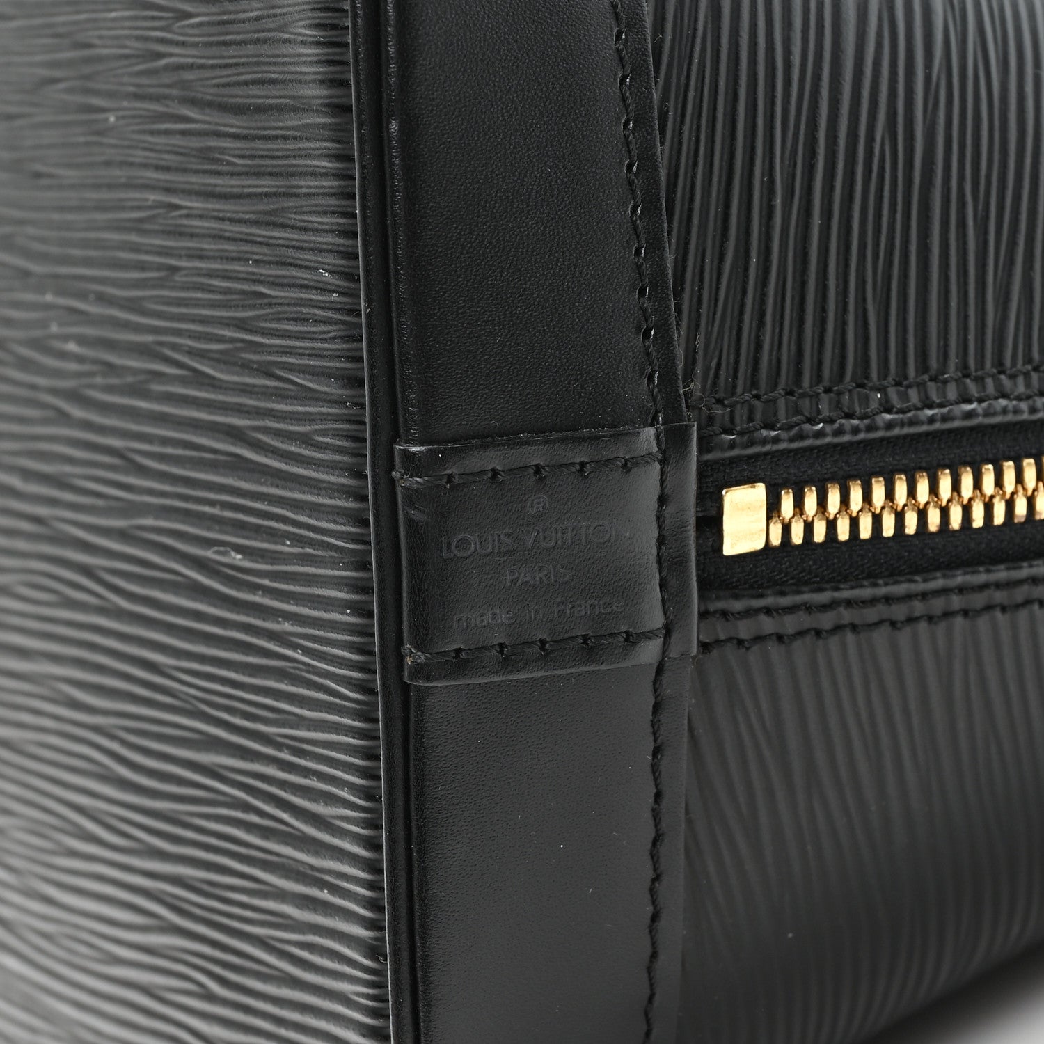 Louis Vuitton Epi Alma PM Black 6 of 9