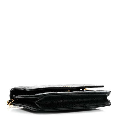 Chanel Caviar Quilted Wallet on Chain WOC Black 3 of 12