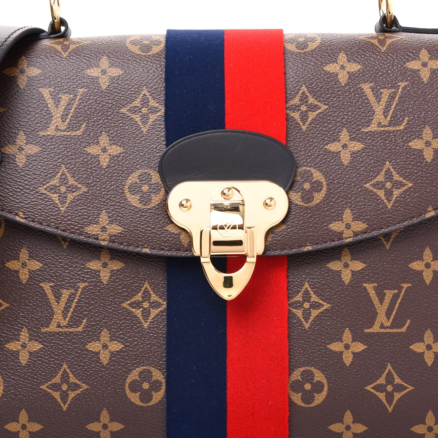 Louis Vuitton Monogram Georges MM Marine Cherry 10 of 10