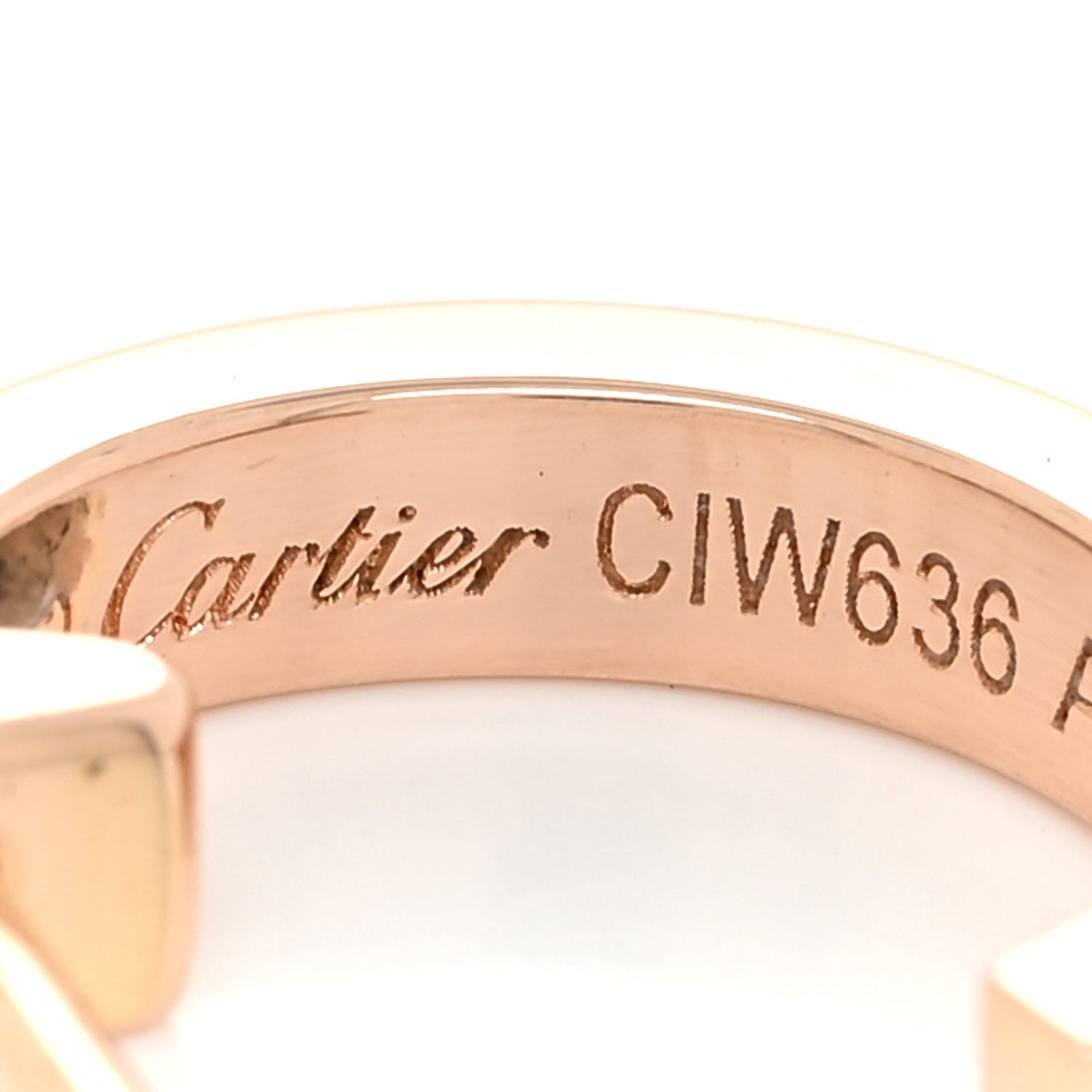 Cartier 18K Pink Gold Small LOVE Hoop Earrings 6 of 8
