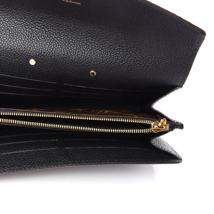 Louis Vuitton Monogram Pallas Wallet Black 5 of 6