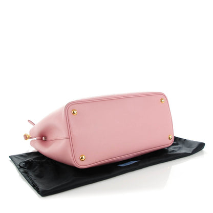 Prada Saffiano Cuir Medium Double Bag Pesco 4 of 9