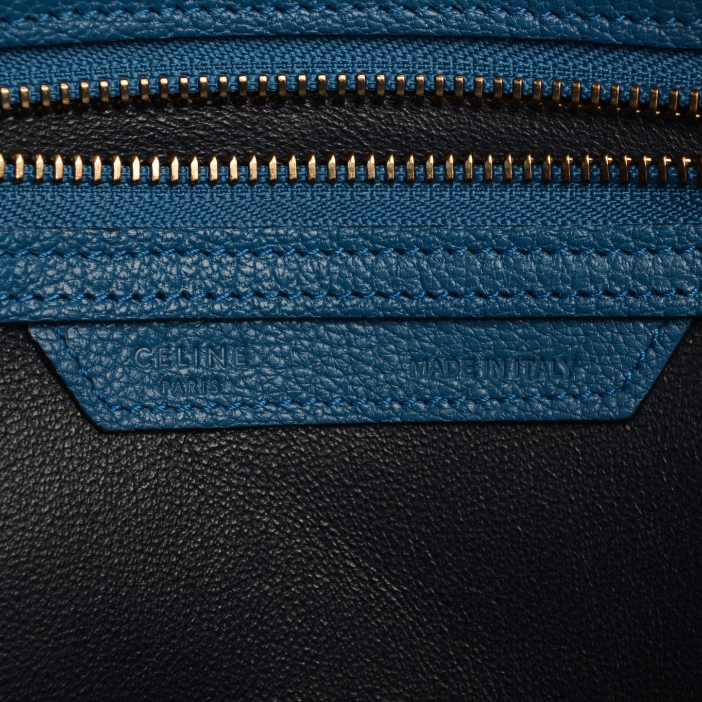 Goatskin Micro Luggage Deepsea