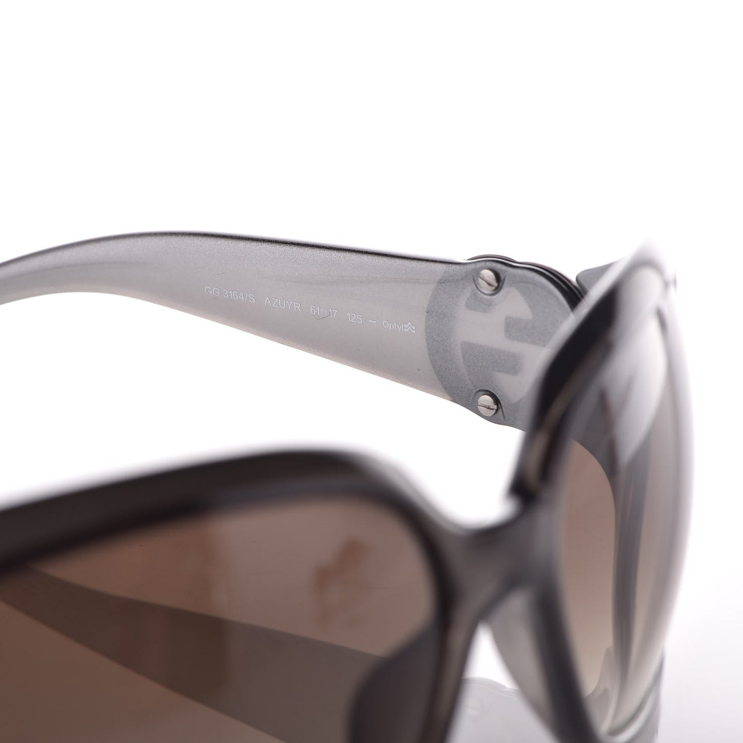 Square Frame GG 3164/S Sunglasses Silver