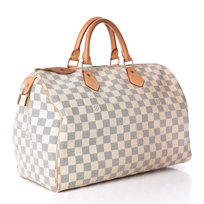 Louis Vuitton Damier Azur Speedy 35 2 of 10