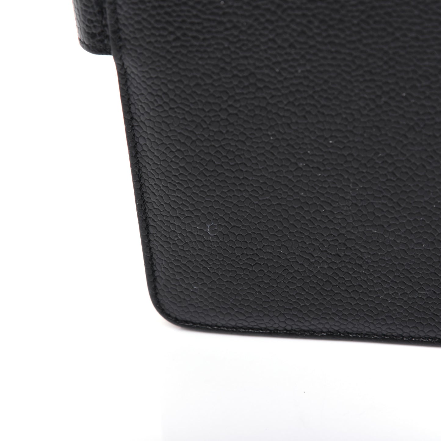 Caviar CC Medium Ring Agenda Planner Black