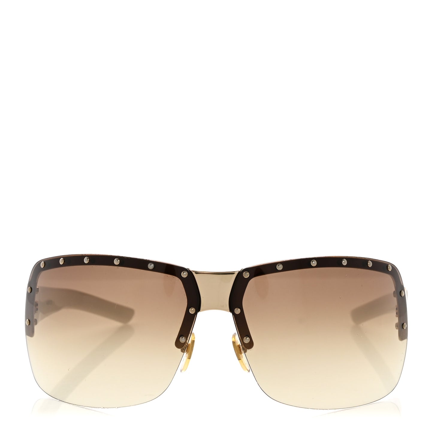 Studded Sunglasses 1819S White