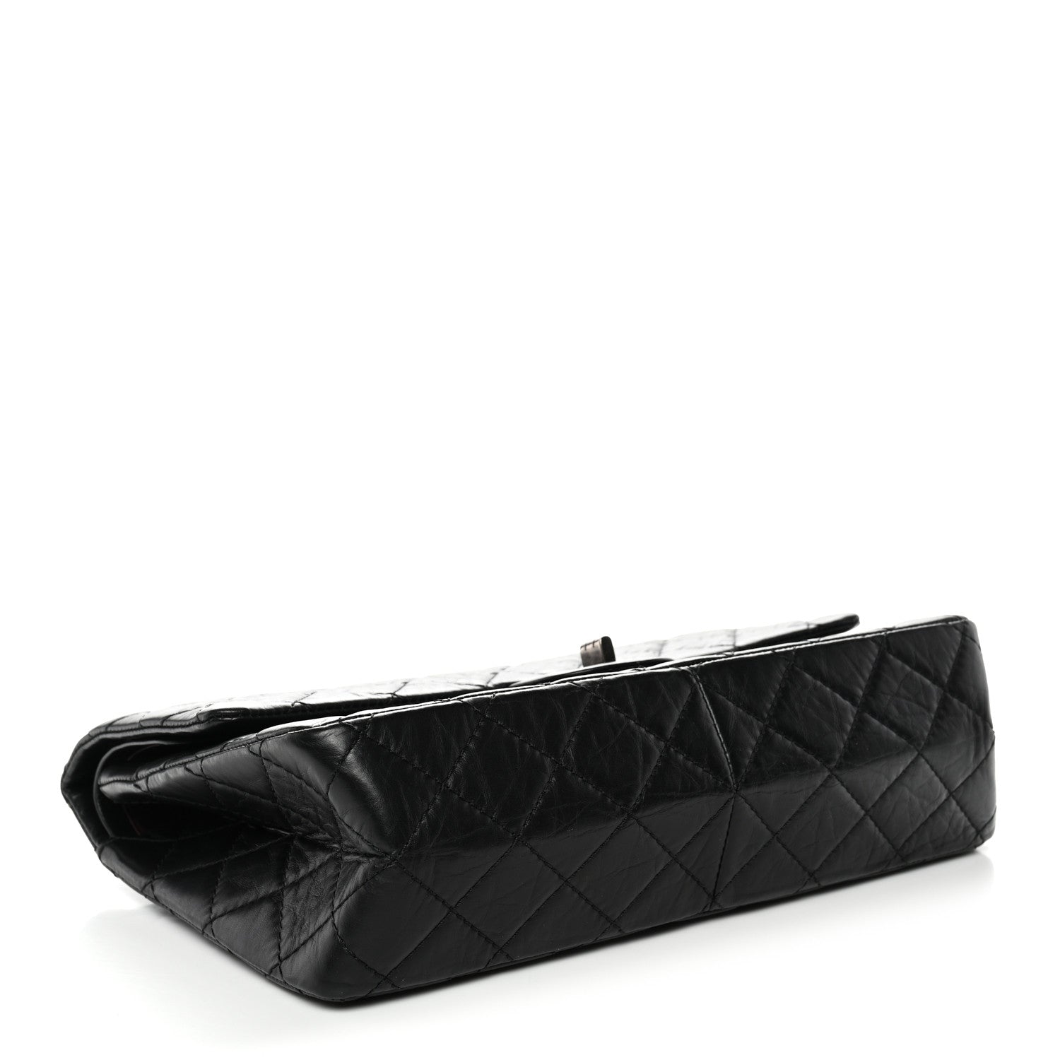 Chanel Aged Calfskin Quilted 2.55 Reissue 226 Flap Black 4 of 10