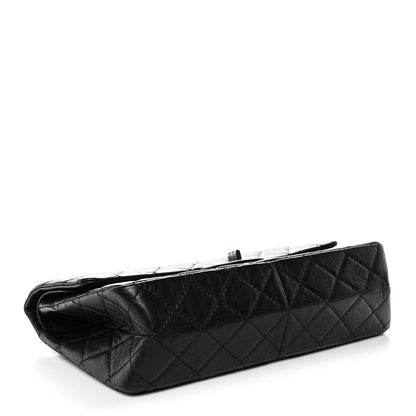 Chanel Aged Calfskin Quilted 2.55 Reissue 226 Flap Black 4 of 10