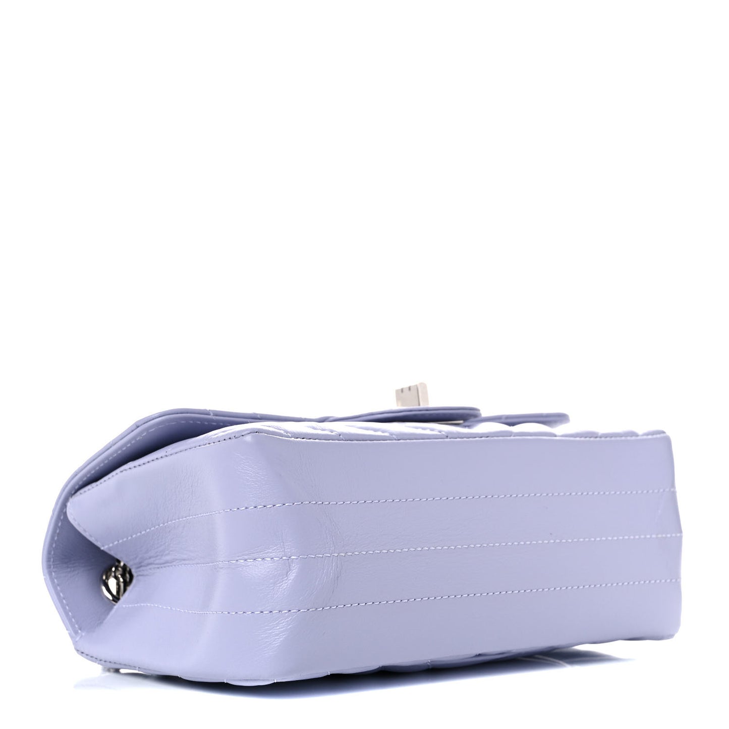 Aged Calfskin Chevron Quilted 2.55 Reissue Mini Flap Light Purple