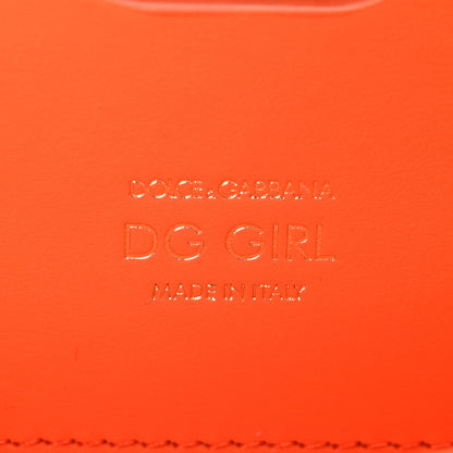 Dolce & Gabbana Nappa DG Girls Shoulder Bag Orange 5 of 9