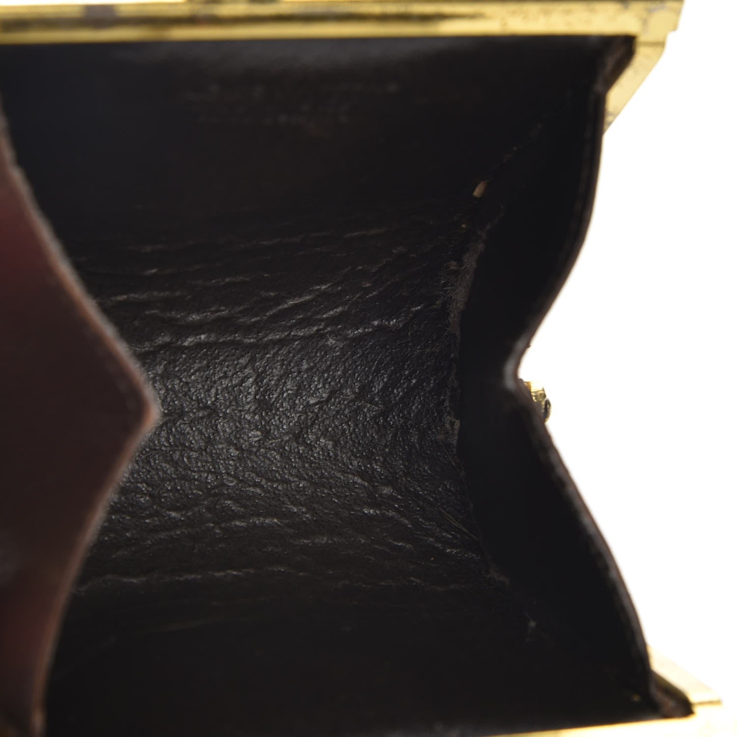 Louis Vuitton Monogram Mini Kiss Lock Coin Purse 5 of 7