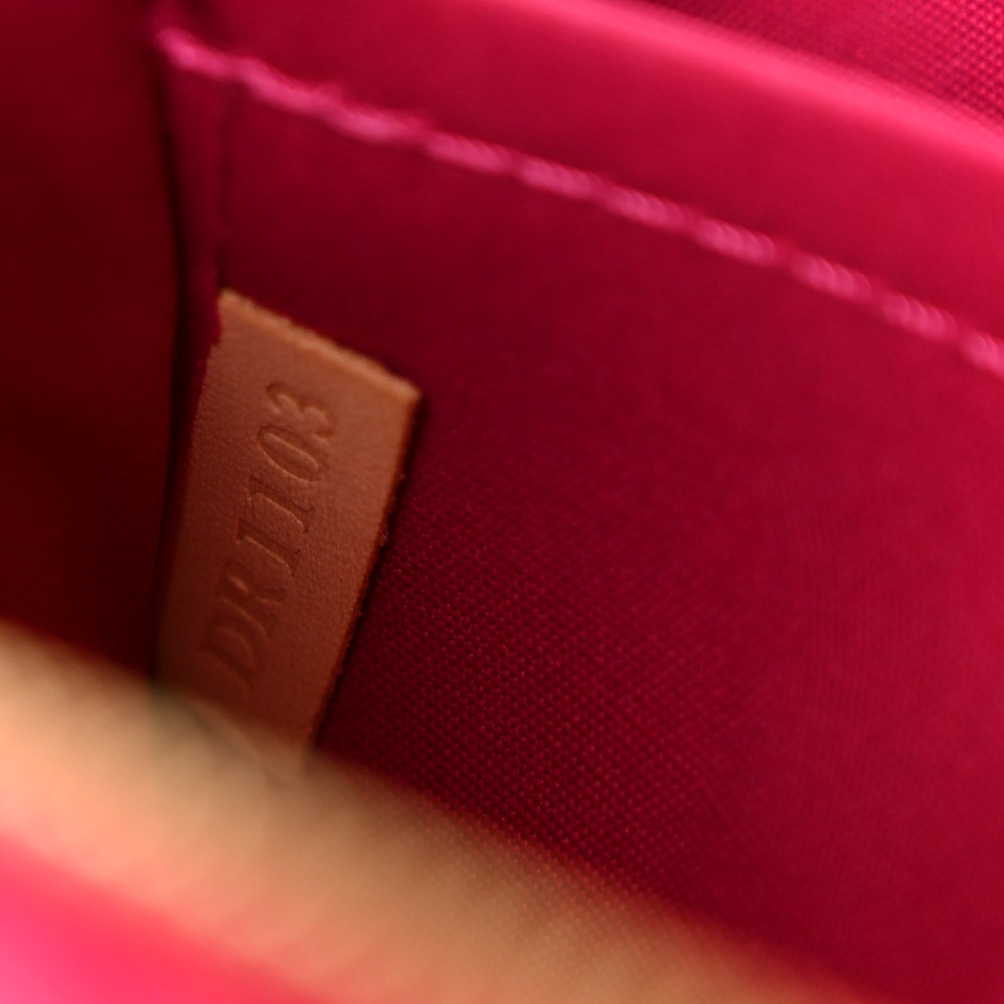 Vernis Ikat Pochette Accessories NM Rose Indien