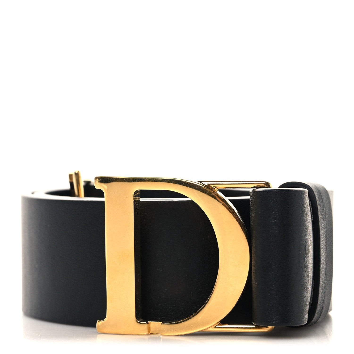 Christian Dior Calfskin 30 Montaigne 35mm Belt 80 32 Black 1890532