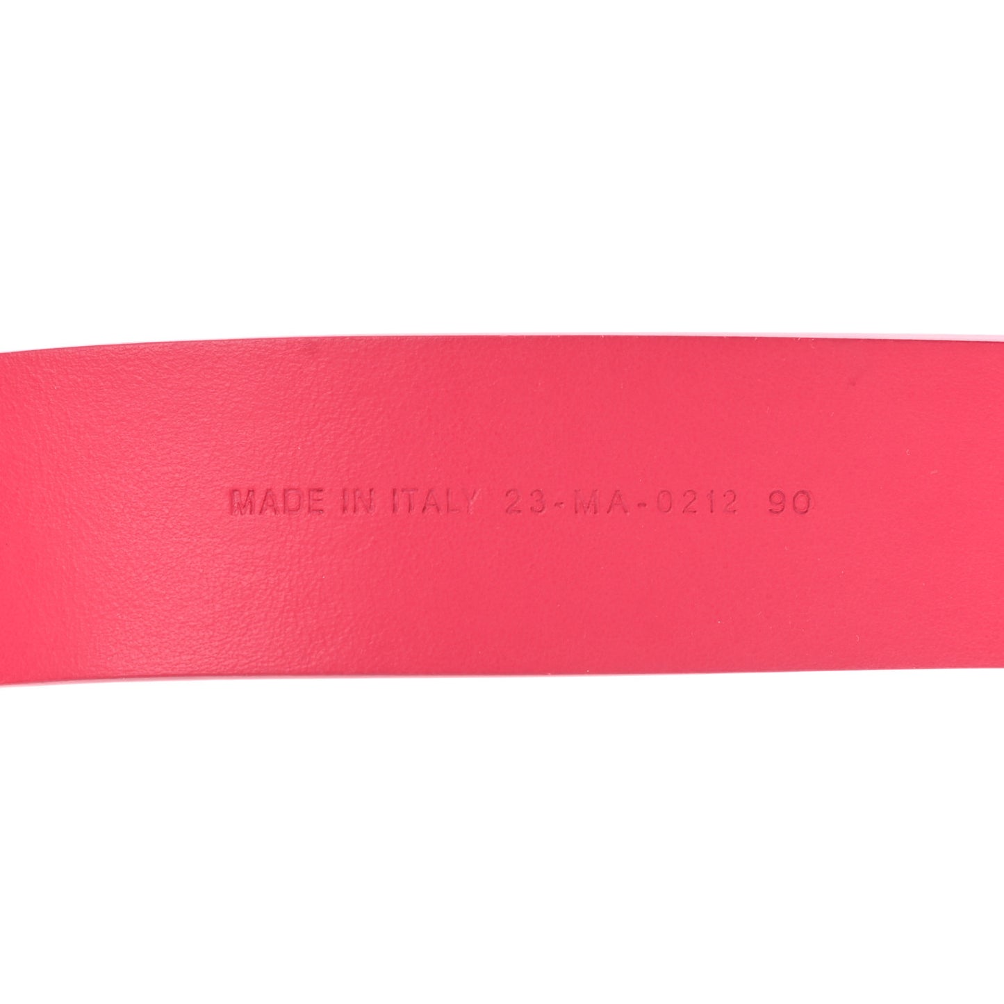 Calfskin 30 Montaigne 35mm Belt 90 Fuchsia