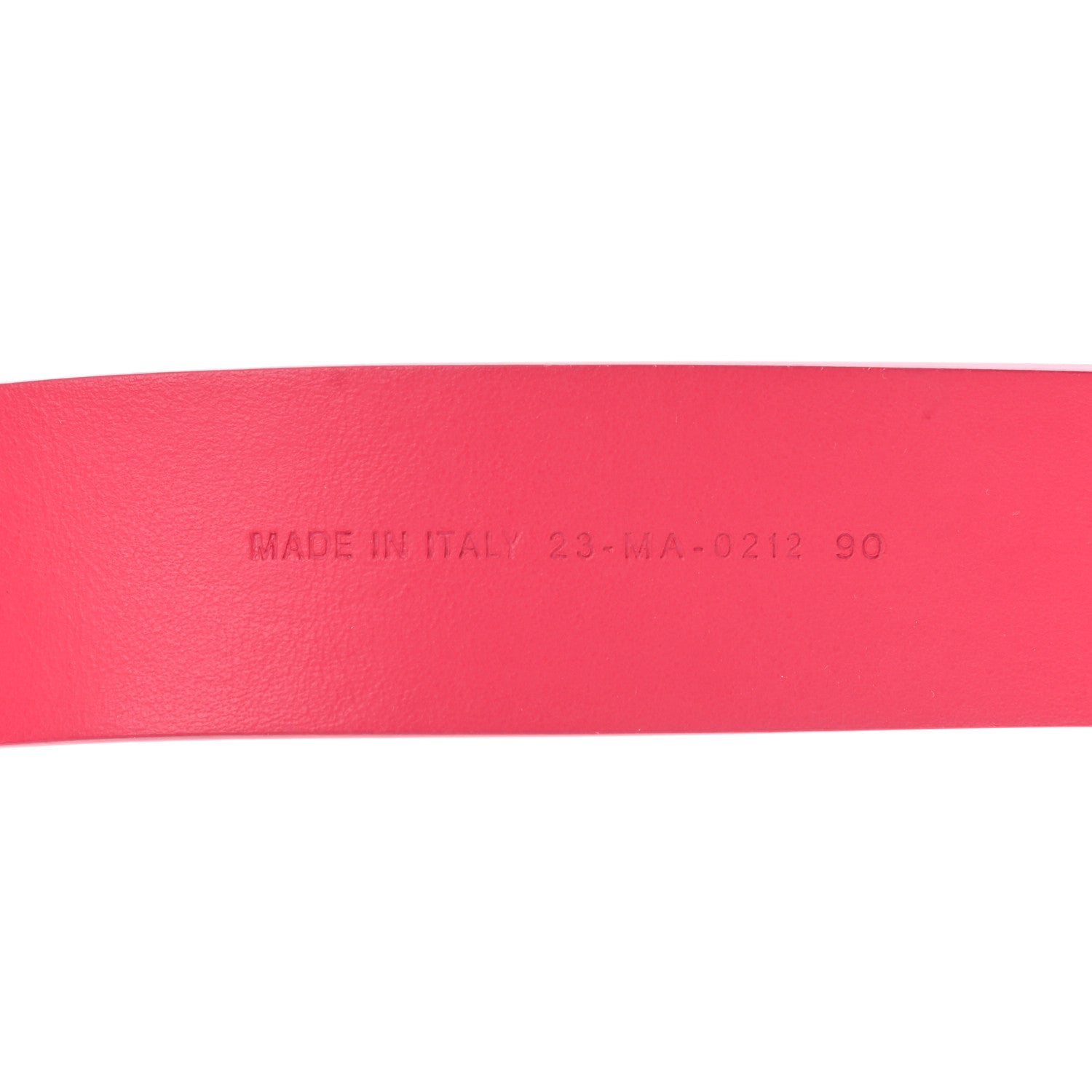 Christian Dior Calfskin 30 Montaigne 35mm Belt 90 Fuchsia 4 of 6