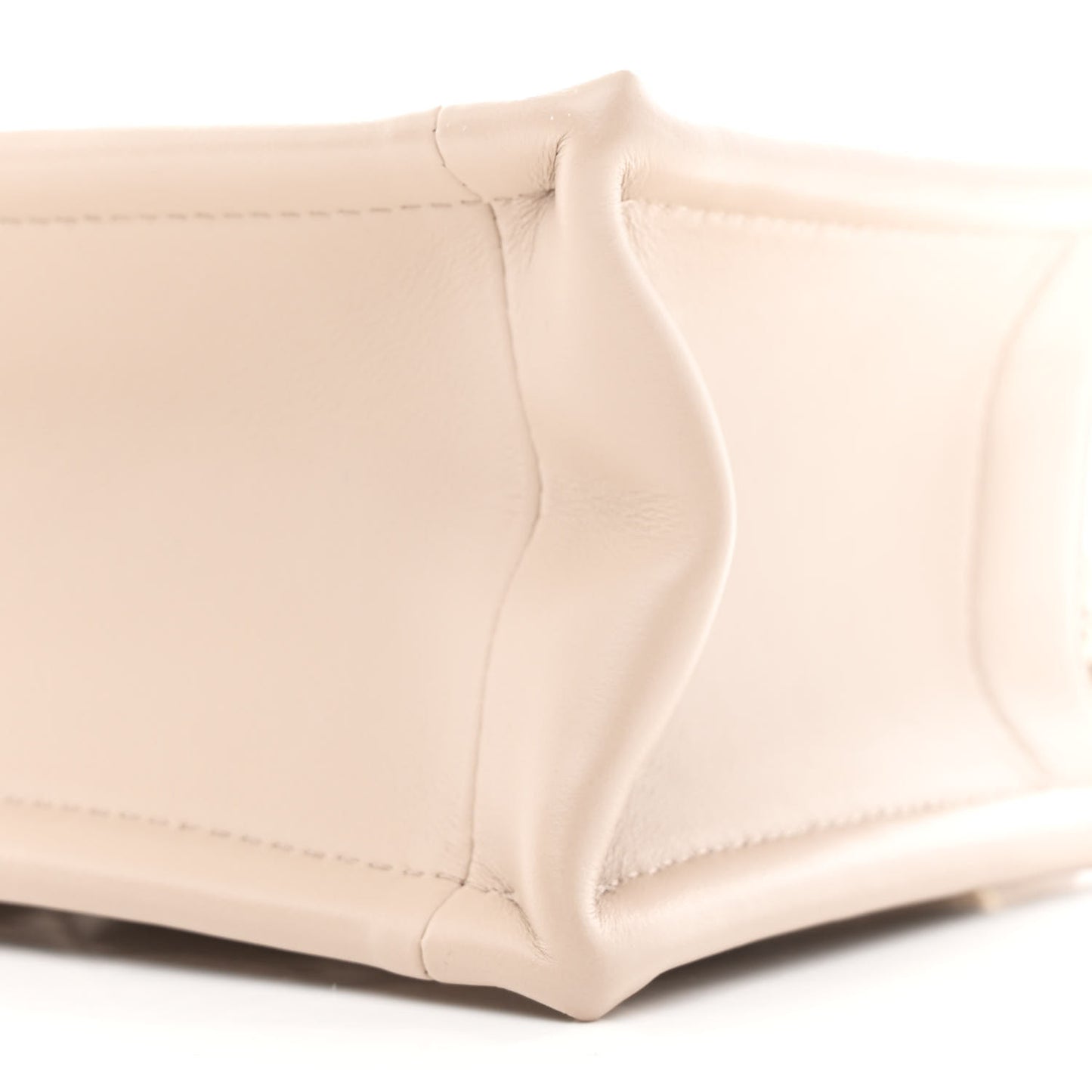 Calfskin Macrocannage Mini Book Tote Trench