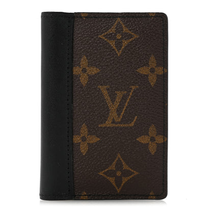 Louis Vuitton Monogram Macassar Pocket Organizer NM 1 of 9