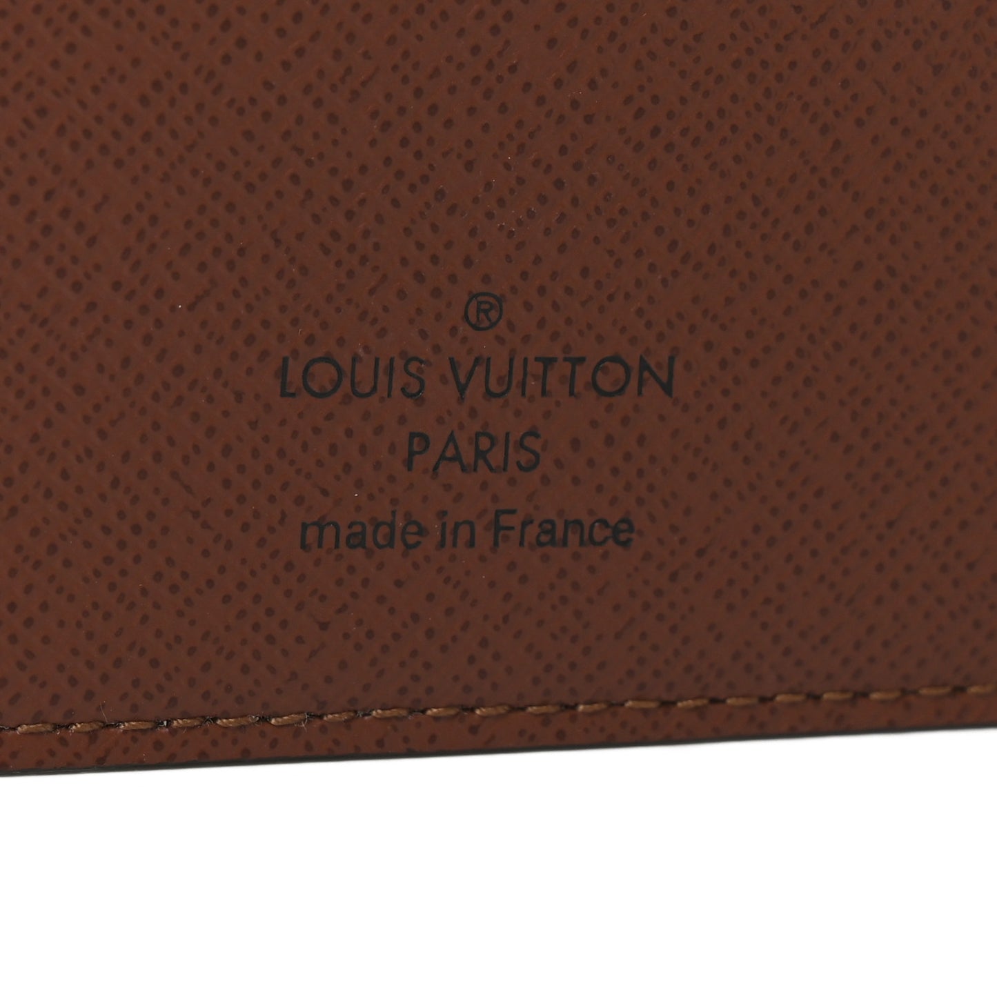 Monogram Porte Valeurs Checkbook Wallet