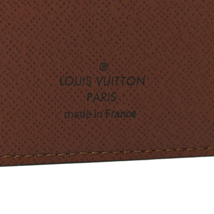 Louis Vuitton Monogram Porte Valeurs Checkbook Wallet 6 of 7