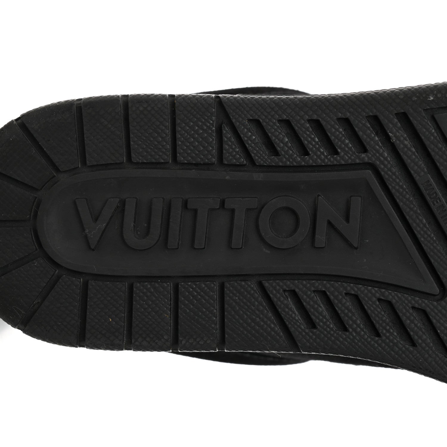 Louis Vuitton Suede Mens LV Trainer Sneakers 8 Black 9 of 9