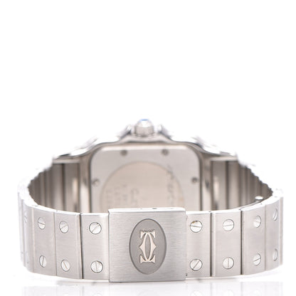 Cartier Stainless Steel 29mm Santos De Galbee Quartz Watch 4 of 10