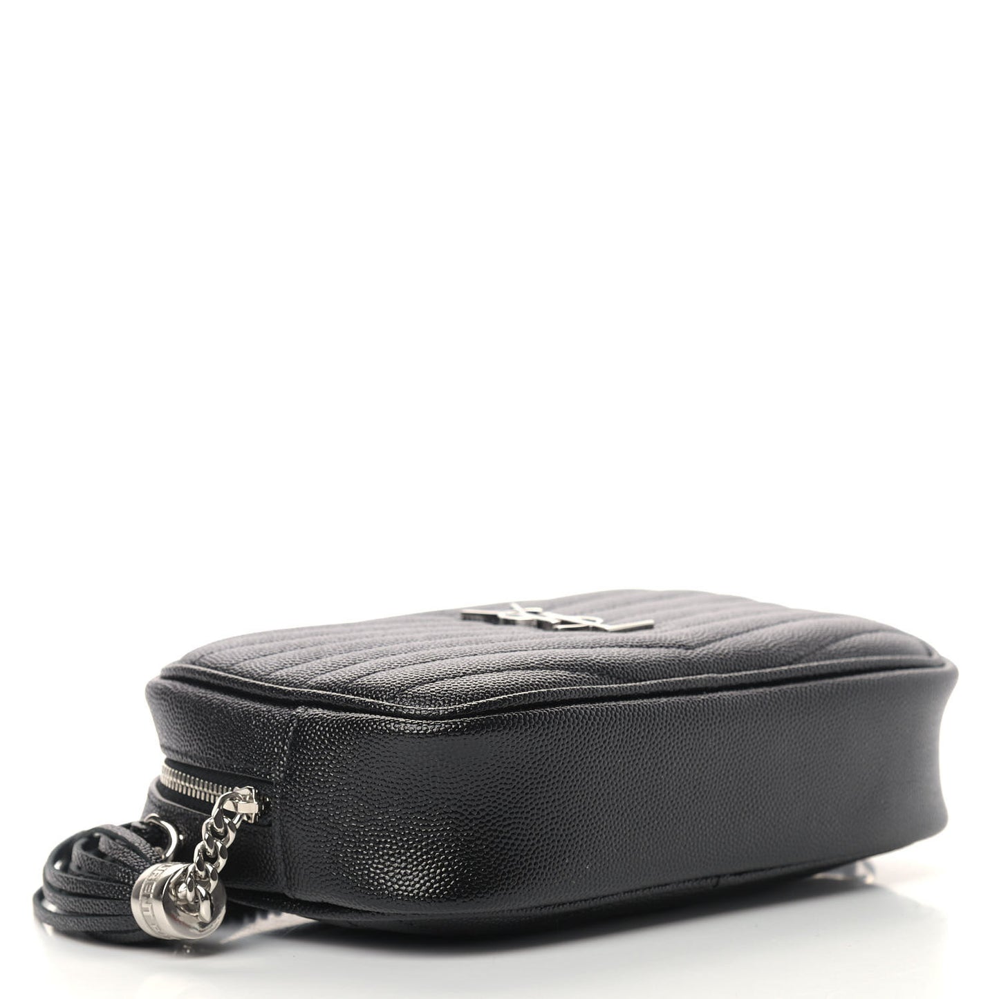 Grain De Poudre Matelasse Monogram Mini Lou Camera Bag Black