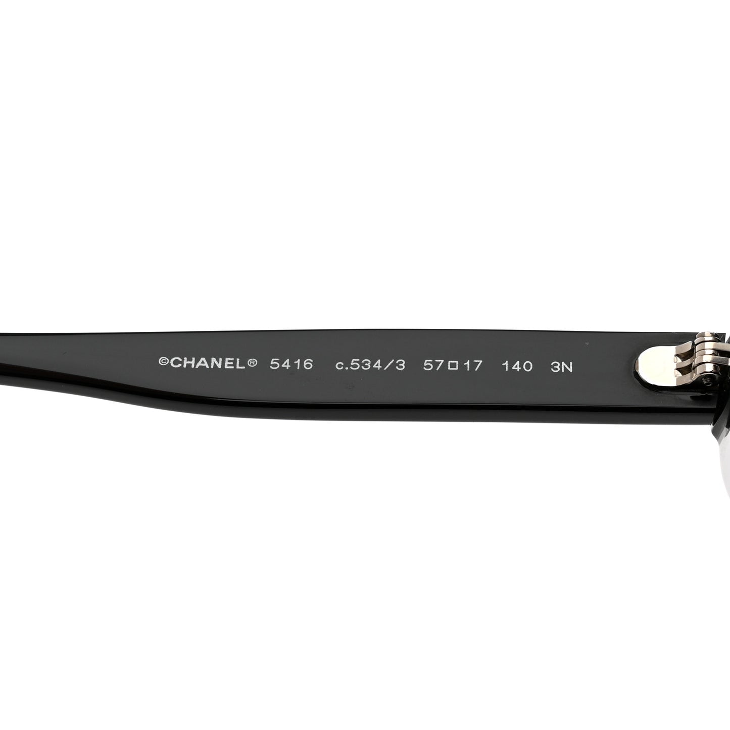 Acetate Oval Sunglasses 5416 Black Beige