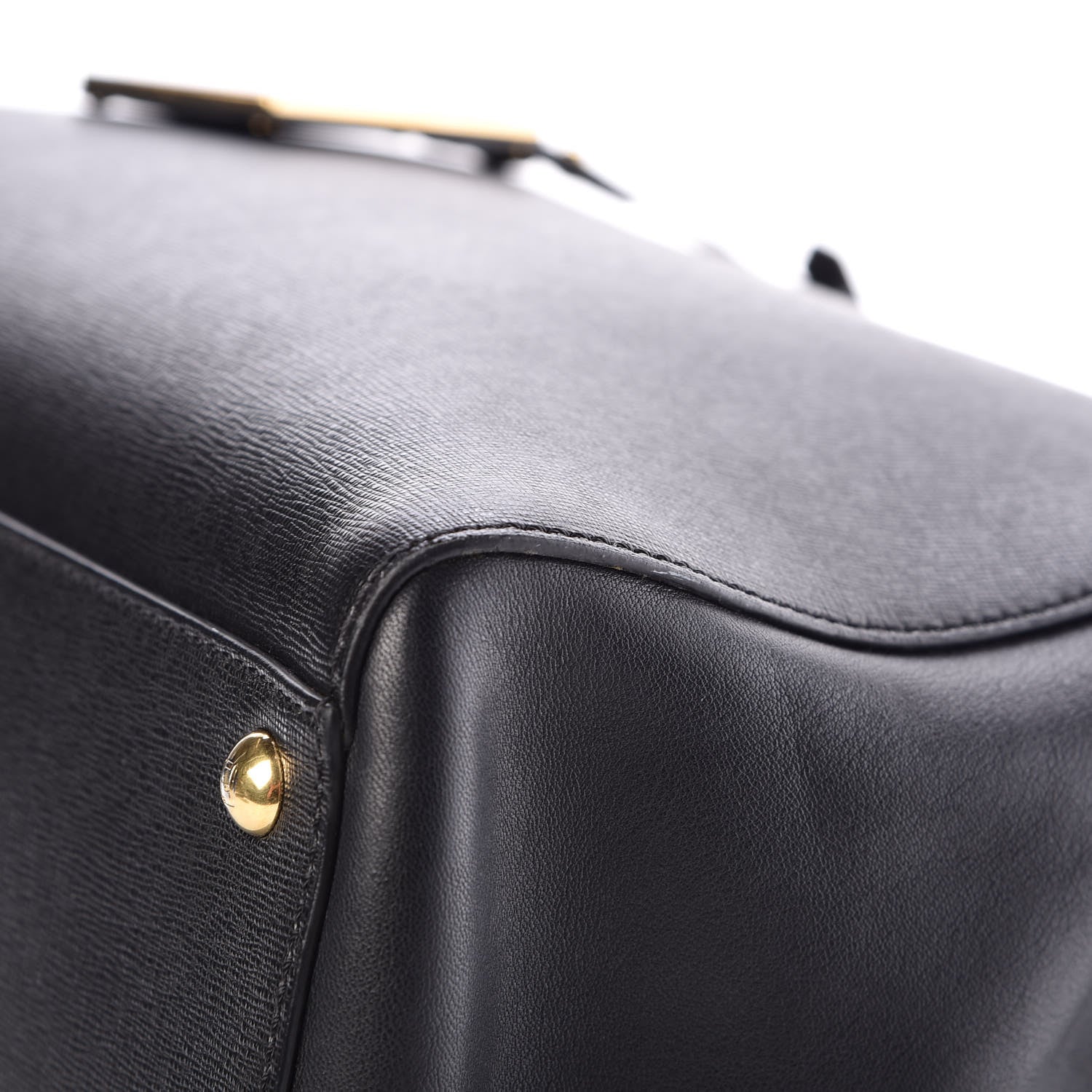 Fendi Vitello Elite Regular 2Jours Tote Black 12 of 13