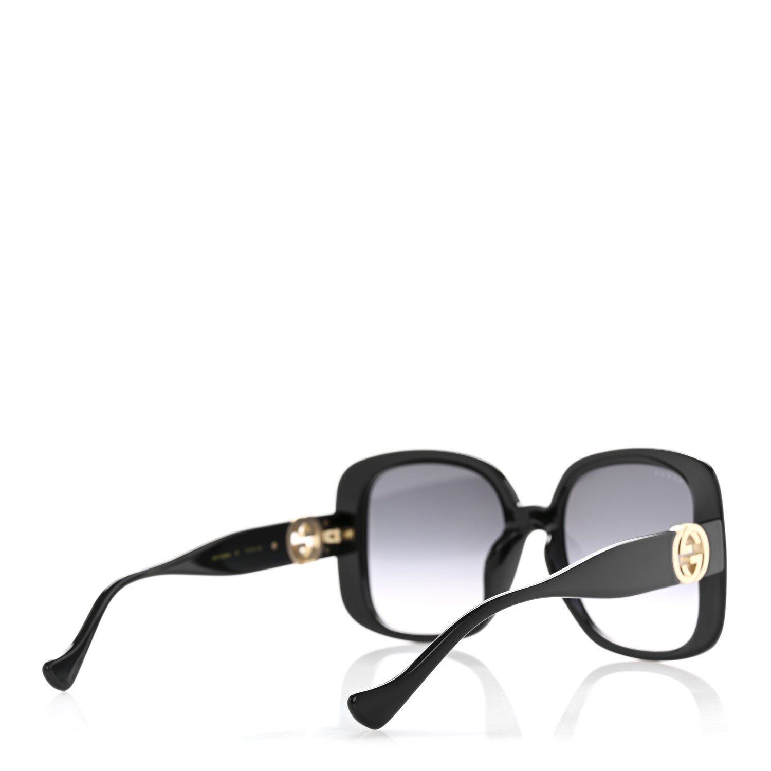 Gucci Acetate Square Frame GG1029SA Sunglasses Black 4 of 8