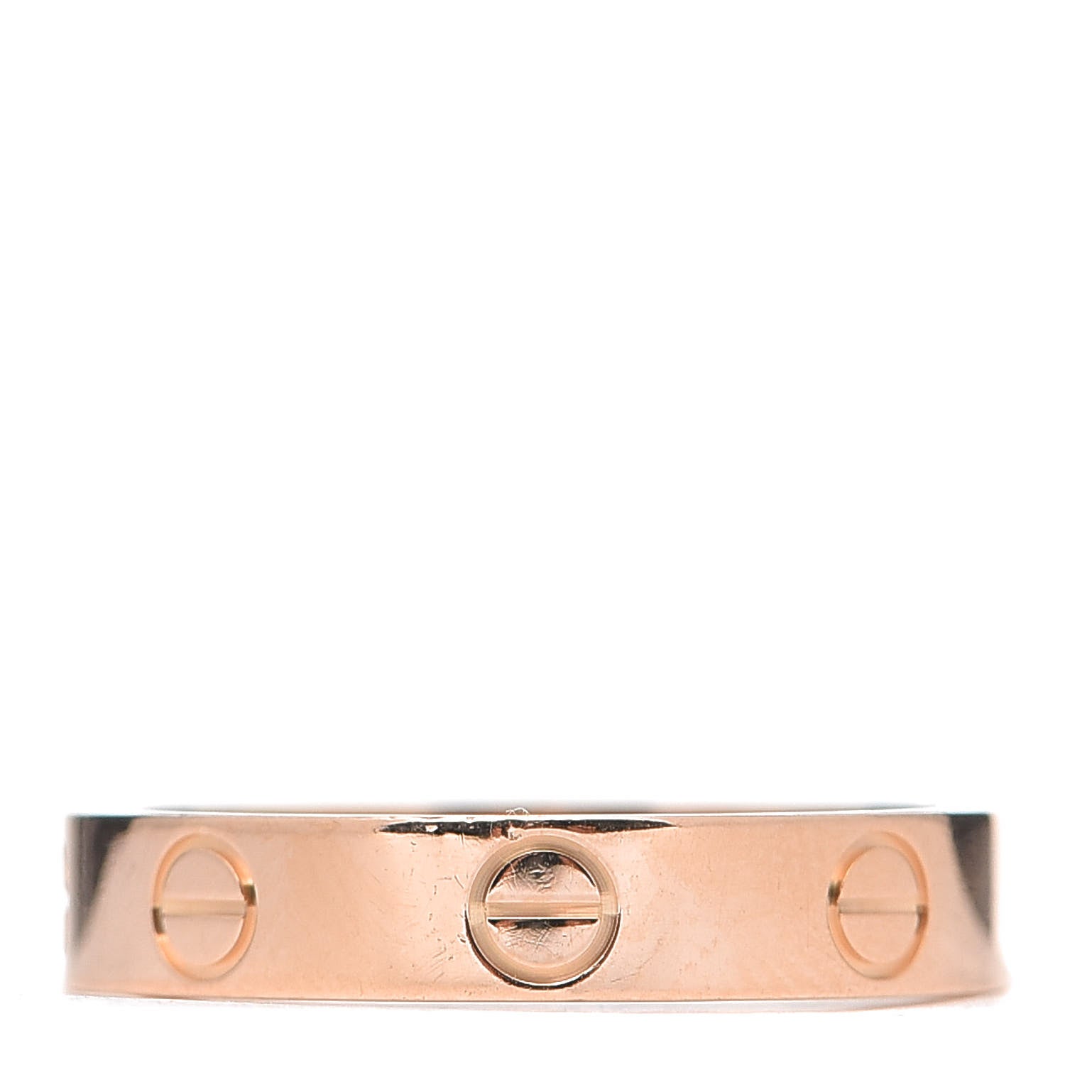 Cartier 18K Pink Gold 3.5mm LOVE Wedding Band Ring 52 6 3 of 5