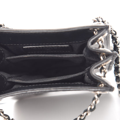 Chanel Patent CC Phone Holder Crossbody Black 5 of 9