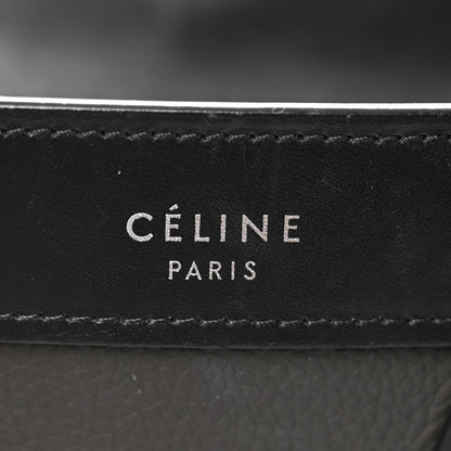 Celine Baby Grained Calfskin Nubuck Tri-color Nano Luggage Anthracite 6 of 12