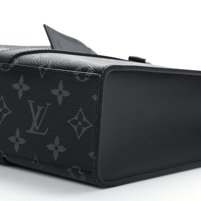 Louis Vuitton Monogram Eclipse Sac Plat 6 of 6