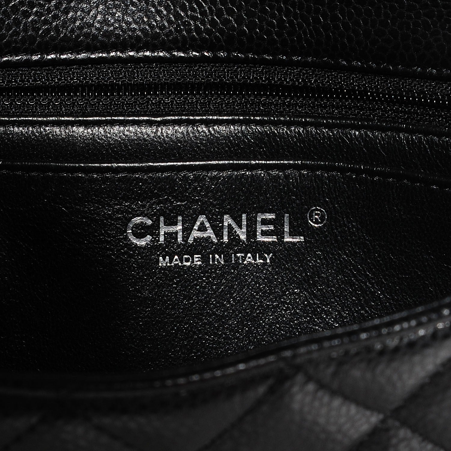 Chanel Caviar Quilted Mini Rectangular Flap Black 7 of 9