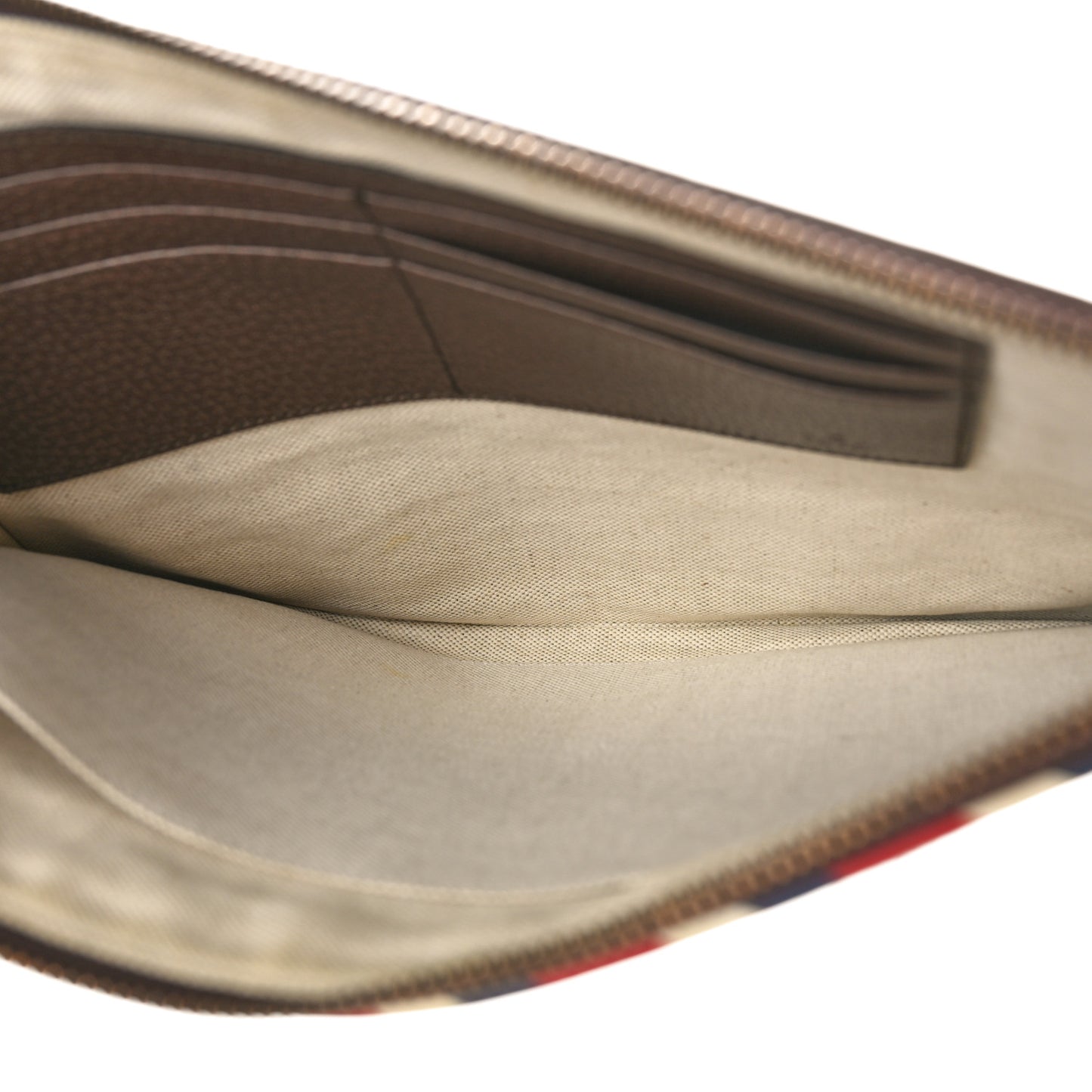 GG Supreme Monogram Courrier Embroidered UFO Pouch