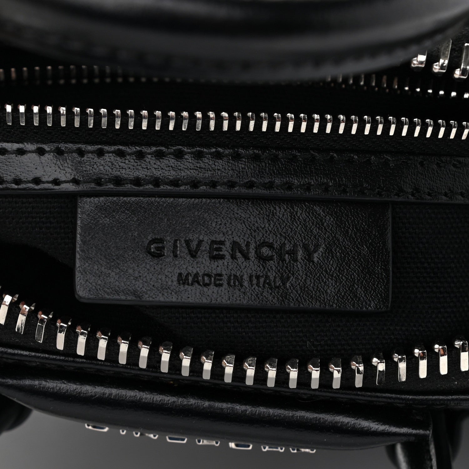 Givenchy Shiny Lord Calfskin Mini Antigona Black 6 of 12