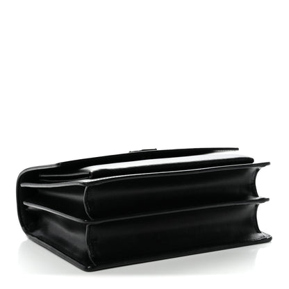 Saint Laurent Calfskin Medium Monogram Monochrome Sunset Black 4 of 15
