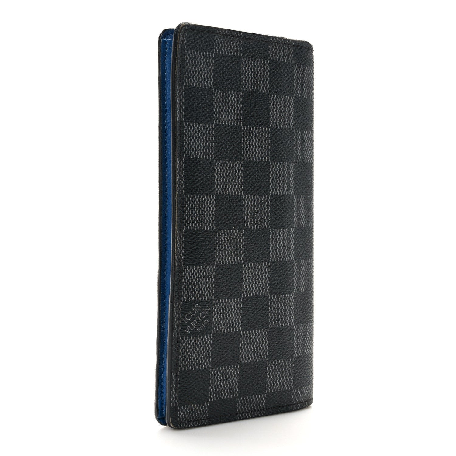 Louis Vuitton Damier Graphite Stripe Pocket Organizer Blue 3 of 12