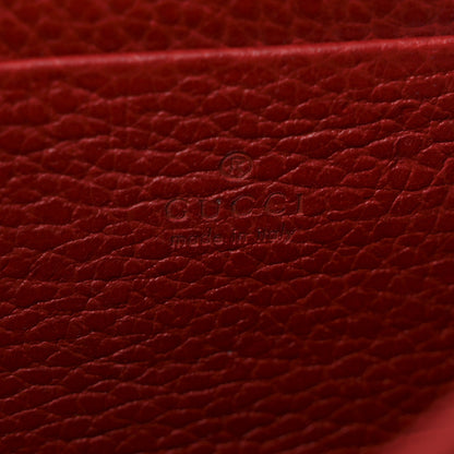 Gucci Calfskin Mini Dionysus Chain Wallet Hibiscus Red 6 of 10