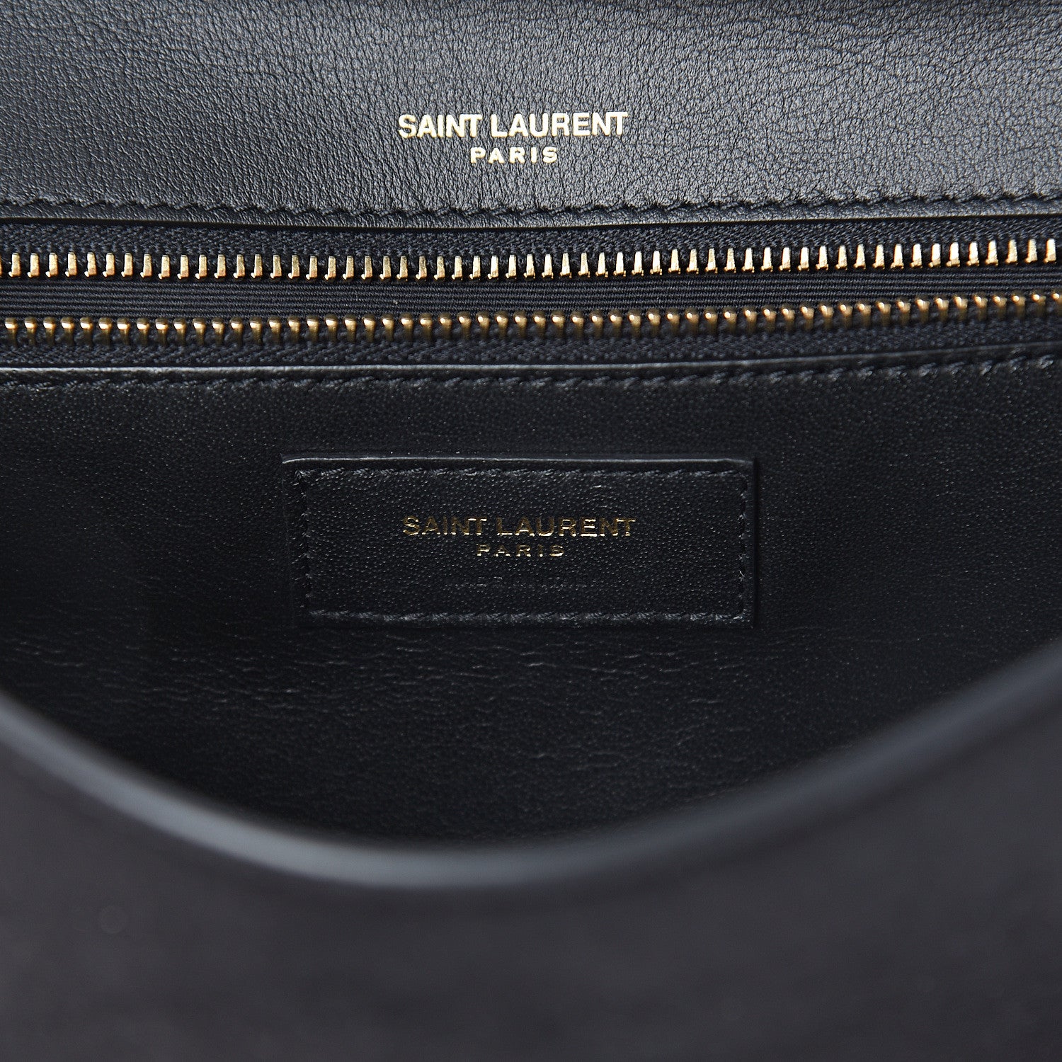 Saint Laurent Suede Calfskin Monogram Le Sept Chain Bag Black 5 of 8