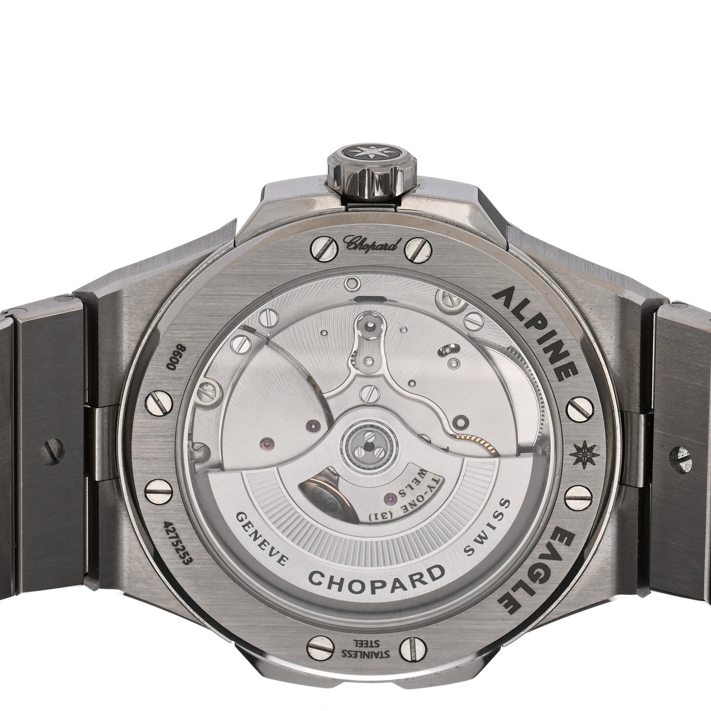 Stainless Steel 41mm Alpine Eagle Automatic Watch Grey