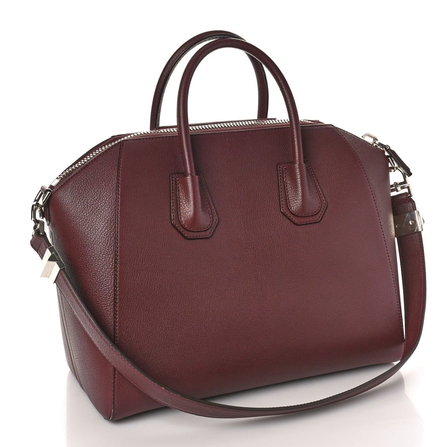 Givenchy Sugar Goatskin Medium Antigona Oxblood 3 of 11