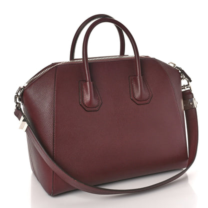 Givenchy Sugar Goatskin Medium Antigona Oxblood 3 of 11