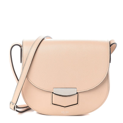 Celine Grained Calfskin Small Trotteur Powder 1 of 8