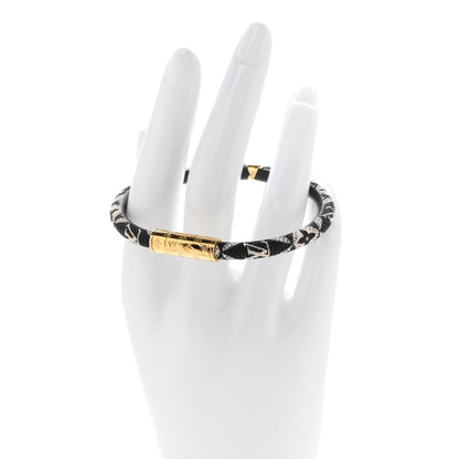 Louis Vuitton Since 1854 Monogram Daily Confidential Bracelet 19 Black 2 of 5