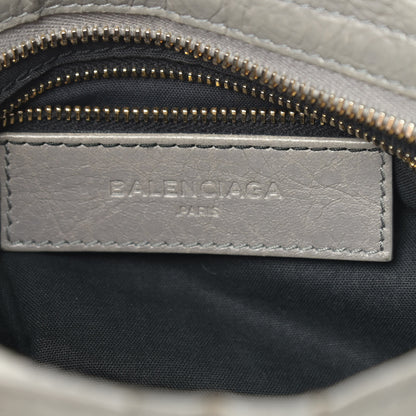 Balenciaga Agneau Giant 12 Gold Hardware Mini City Gris Pyrite 6 of 14